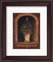 Framed Olive Topiary Niches II - special