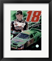 Framed 2005 Bobby Labonte collage- car, number, driver and signature