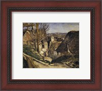 Framed House of the Hanged Man (La maison du pendu), Auvers sur Oise, 1873