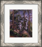 Framed Pines and Rocks (Fontainebleau), c. 1897