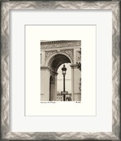 Framed Lamp Inside Arc de Triomphe