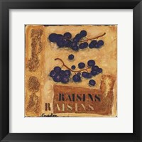 Framed Raisins