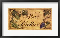 Framed Wine Cellar Vine