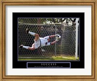 Framed Success - Soccer