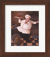 Framed Turkey Chef II