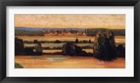 Landscape In Val D'Orcia Framed Print