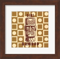 Framed Tiki Bamboo