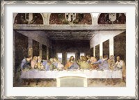 Framed Last Supper