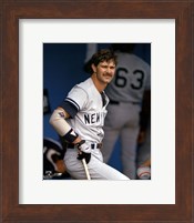 Framed Don Mattingly - In Dugout