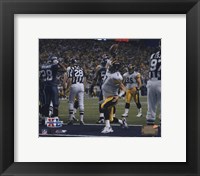 Framed Super Bowl XL - Ben Roethlisberger / SPIKE #5