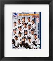 Framed 2006 - Yankees East Division Champs Team Composite