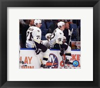 Framed '06 / '07 Evegeni Malkin / Sidney Crosby Group Shot