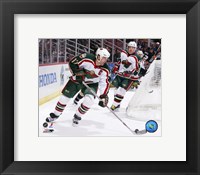 Framed Brian Rolston - '06 / '07 Away Action