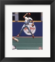 Framed Ozzie Smith - 1993 Fielding Action