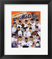 Framed 2007 Mets Team Composite