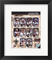 Framed 2006 - Saints Team Composite