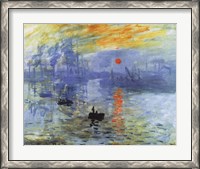 Framed Impression, Sunrise, c.1872