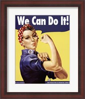 Framed We Can Do It - Rosie The Riveter