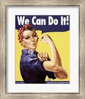 Framed We Can Do It - Rosie The Riveter