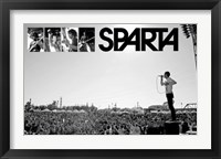Framed Sparta - Live on stage
