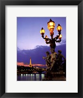 Framed Paris Bridge