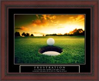 Framed Frustration - Golf Ball