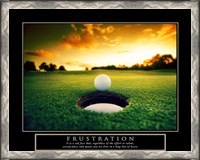 Framed Frustration - Golf Ball