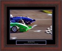 Framed Drive-Race Car