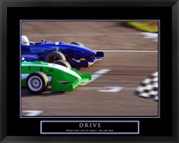 Framed Drive-Race Car