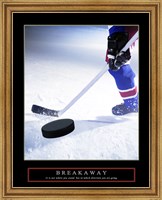 Framed Breakaway-Slap Shot