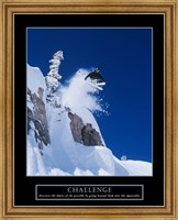 Framed Challenge - Skier
