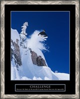 Framed Challenge - Skier