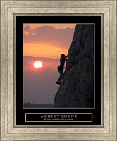 Framed Achievement - Climber