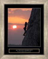 Framed Achievement - Climber