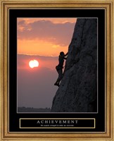 Framed Achievement - Climber