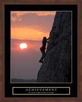 Framed Achievement - Climber
