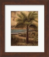 Framed Island Palm II