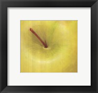 Framed Top Of Yellow Apple
