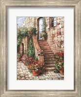 Framed Stone Stairway, Perugia