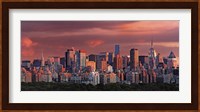 Framed Sunrise Over New York