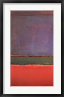 Framed No. 6 (Violet, Green and Red), 1951