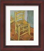 Framed Van Gogh's Chair and Pipe, c.1888