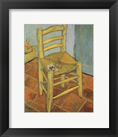 Framed Van Gogh's Chair and Pipe, c.1888