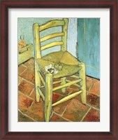 Framed Van Gogh's Chair