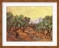 Framed Olive Trees, c.1889