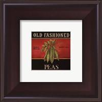 Framed Old Fashioned Peas