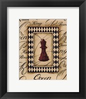 Framed Chess Queen - Mini