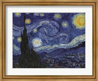 Framed Starry Night, c.1889