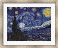 Framed Starry Night, c.1889