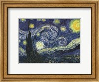 Framed Starry Night, c.1889